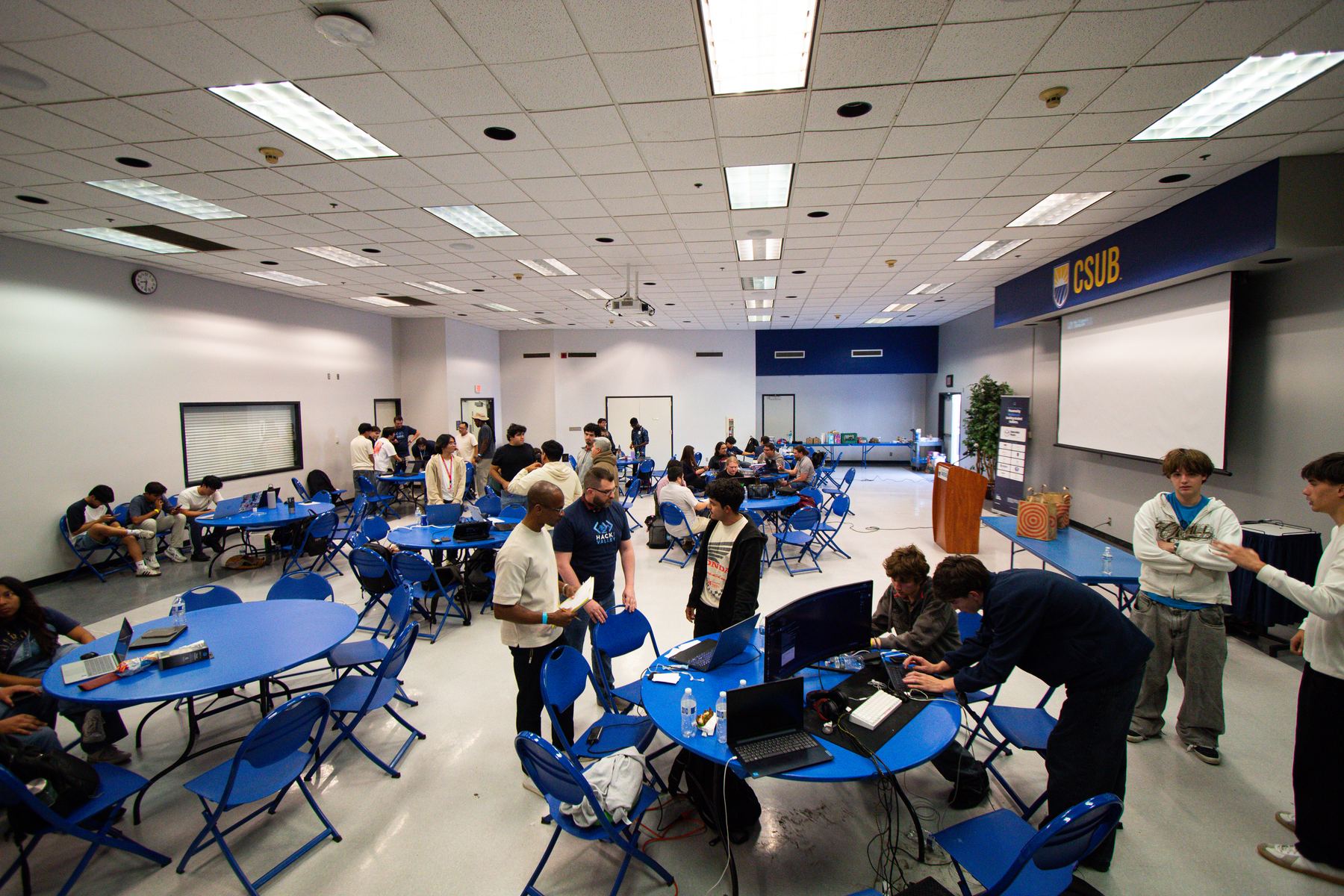 Students and mentors gathered at Hack the Valley 2026